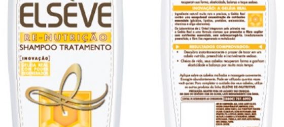 Layout em rótulo adesivo transparente, com aplicação em transfer e cold stamping.